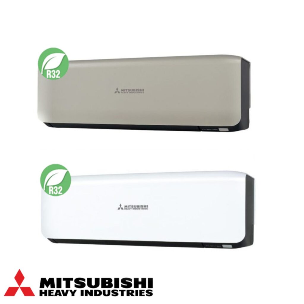 Нов Европейски климатик MITSUBISHI HEAVY INDUSTRIES модел SRK20-ZS- PREMIUM цвят - TITANIUM WHITE / WHITE-BLACK