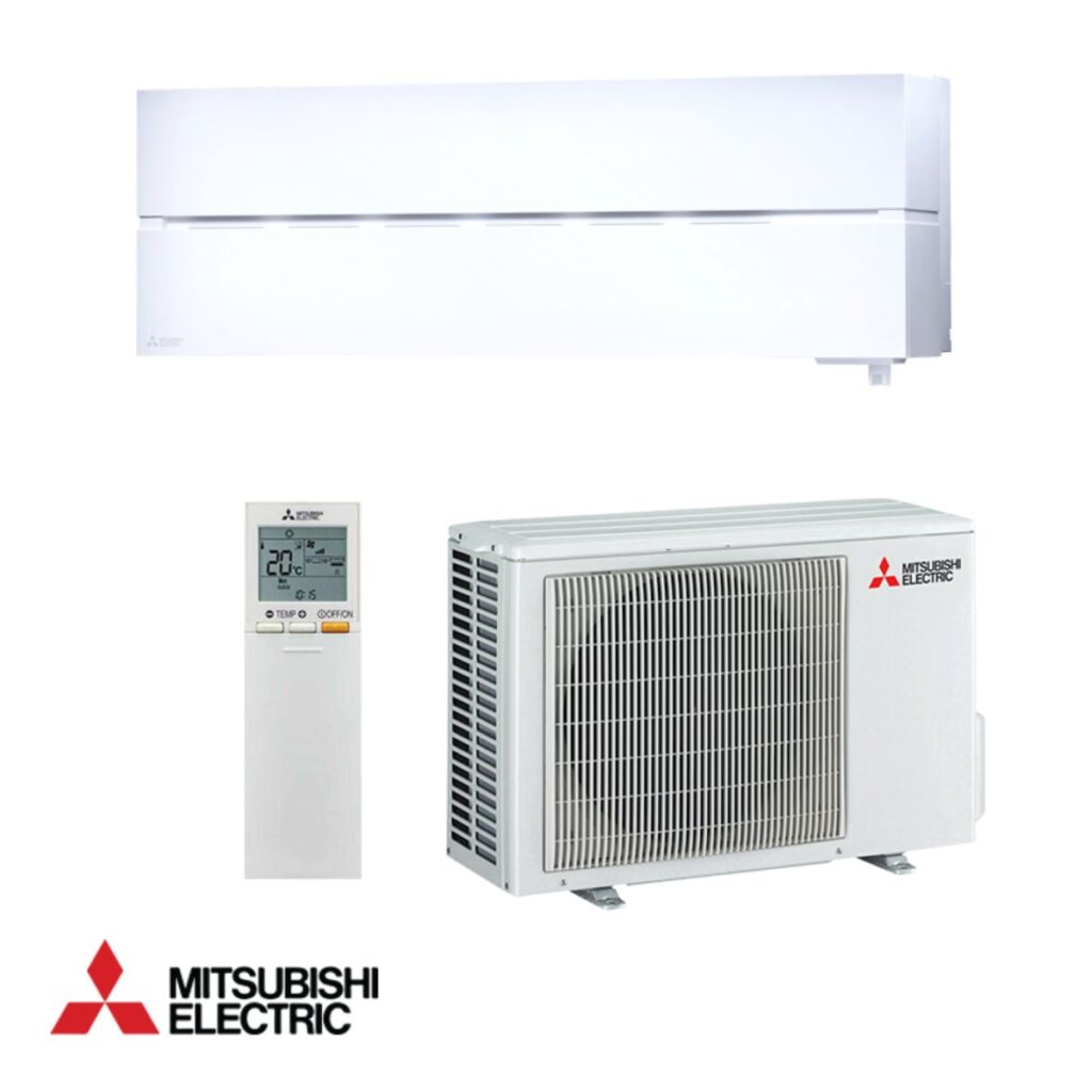 Нов Европейски климатик от най-висок клас MITSUBISHI ELECTRIC модел MSZ-LN35 с вграден Wi-Fi модул и PREMIUM външно тяло NINJA ZUBADAN