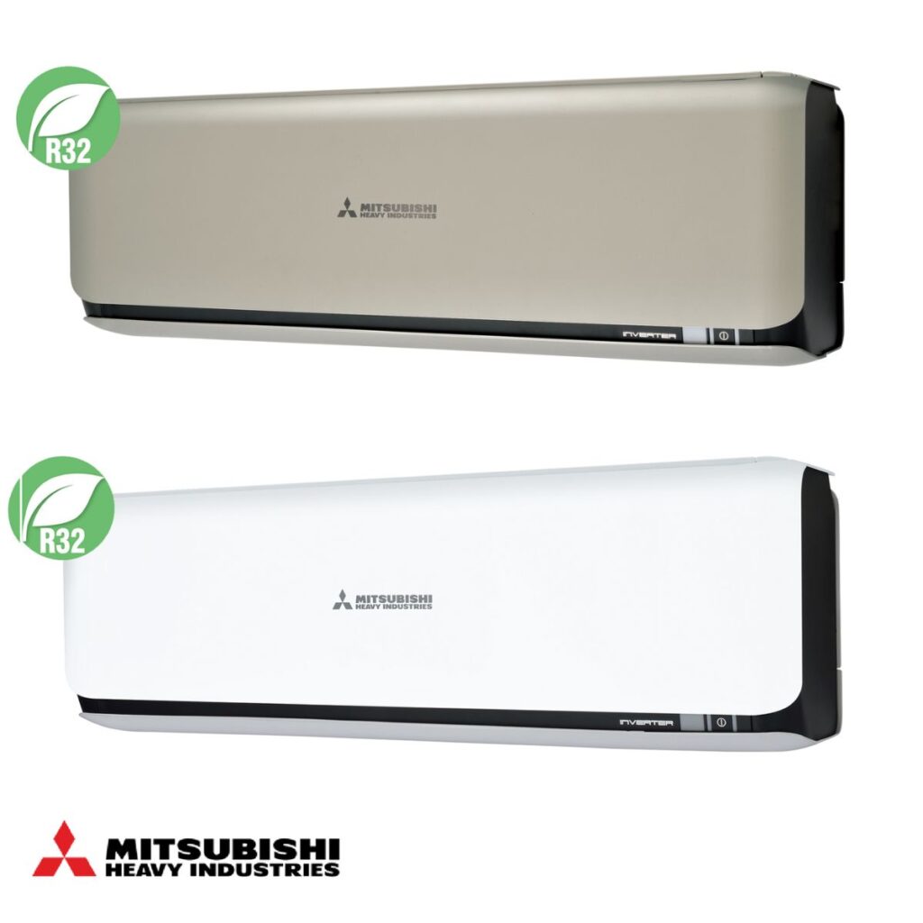 Нов Европейски климатик от най-висок клас MITSUBISHI HEAVY INDUSTRIES модел SRK60-ZSX- DIAMOND цвят TITANIUM WHITE/ WHITE BLACK