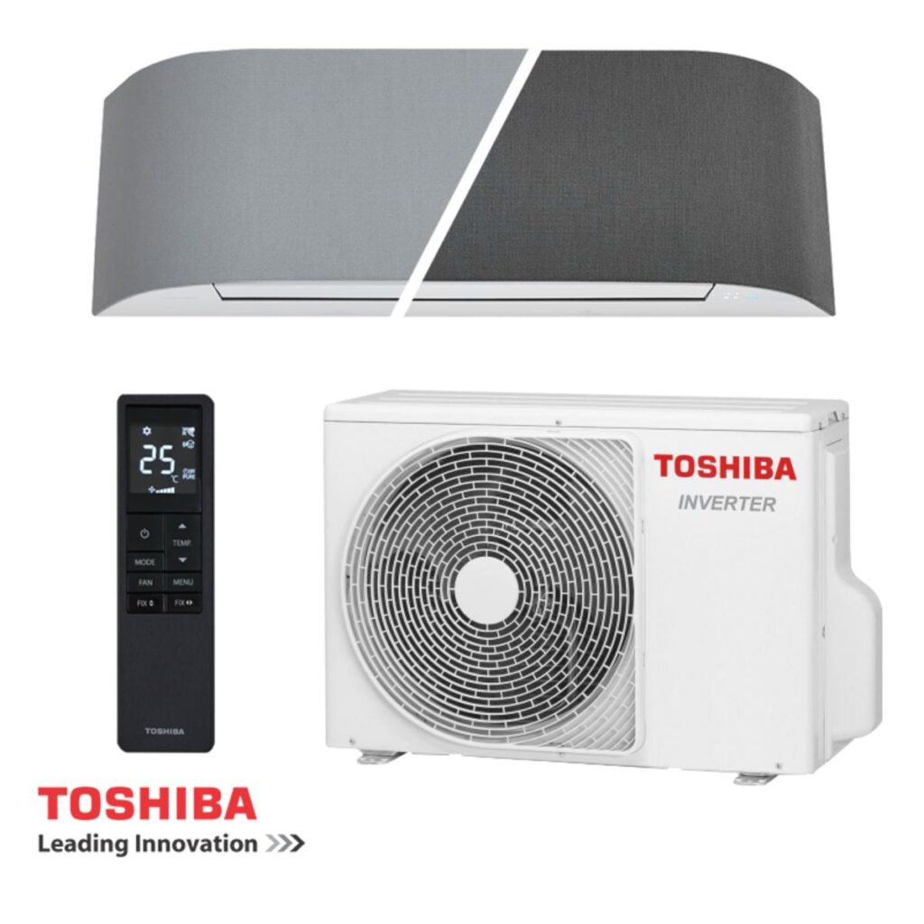 Нов Европейски климатик TOSHIBA модел HAORI RAS-B13N4KVRG-E с вграден Wi-Fi модул
